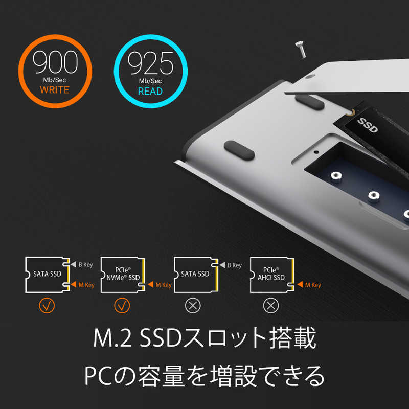 J5 J5 JCD552 USB-C 12in1 Docking Station with NVMe M.2 SSDスロット グレ－&ブラック グレ－&ブラック JCD552 JCD552