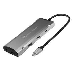 J5 USB3.2 MST USB-C 11in1マルチアダプター JCD397