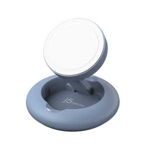J5 MagSafe認証 15W Wireless Charging Stand ブルー JUPW1107CNP J5 MagSafe認証 15W Wireless Charging Stand ブルー JUPW1107CNP