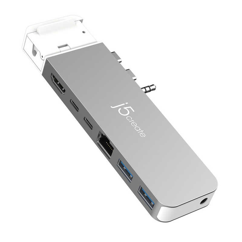 J5 J5 USB4 MacBook Pro/Air専用 7in1 マルチアダプタ スペースグレー JCD395 JCD395