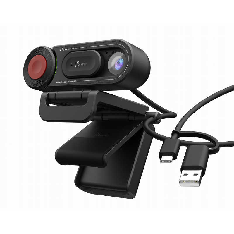 J5 J5 AF/MF切替 書画カメラ機能搭載 USBフルHD Webカメラ［有線］ JVU250 JVU250