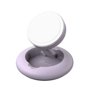 J5 MagSafe認証 15W Wireless Charging Stand パープル JUPW1107PNP J5 MagSafe認証 15W Wireless Charging Stand パープル JUPW1107PNP