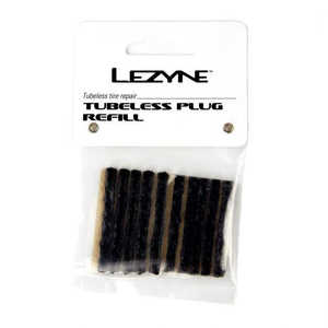 LEZYNE TUBELESS PLUG REFILL 10PCS チューブレス プラグ リフィール 10PC(ブラック) 57_4592420002