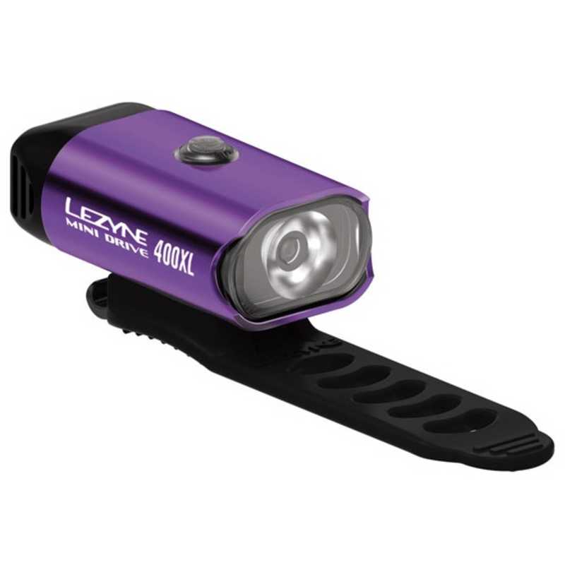 LEZYNE LEZYNE USB LED ライト LEZYNE レザイン MINI DRIVE 400XL(パープル) 57_3502426005 57_3502426005
