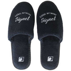 SIGNET スリッパ 25-27cm ブラック 99943 SIGNET スリッパ 25-27cm ブラック 99943
