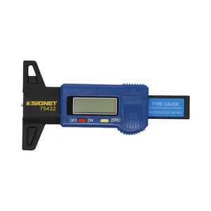 SIGNET デジタル式デプスゲージ 測定範囲0-25mm 75432
