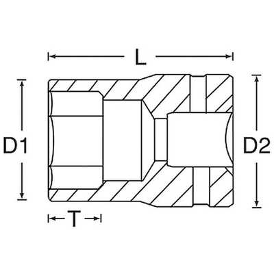 SIGNET 3/8DR 16mm 6角ソケット 12316 の通販 - カテゴリ：防犯・防災