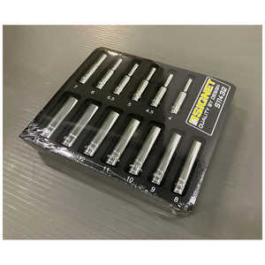 SIGNET 1/4DR 13本組 6角ディープソケットセット DESIGNトレー付 11432 SIGNET 1/4DR 13本組 6角ディープソケットセット DESIGNトレー付 11432