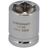 SIGNET 1/4DR 9mm 6角ショートソケット 11129 の通販 - カテゴリ