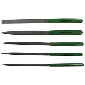 SIGNET 5本組 精密ヤスリセット 46145