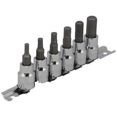 画像の5点セット SIGNET 3/8DR 6個組 ヘックスビットソケットセット 22961V の