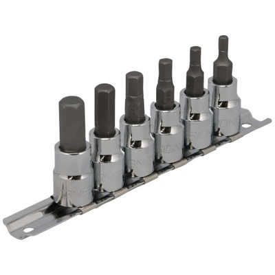 SIGNET 3/8DR 6個組 ヘックスビットソケットセット 22961V の