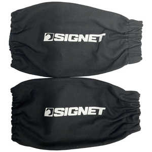 SIGNET しぼりゴム入りアームカバー ブラック 48950 SIGNET しぼりゴム入りアームカバー ブラック 48950