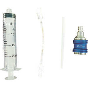 SIGNET カーエアコン用 R1234yf対応 オイル・蛍光剤注入器セット 使い切りタイプ 自動エア抜きカプラー付 40603