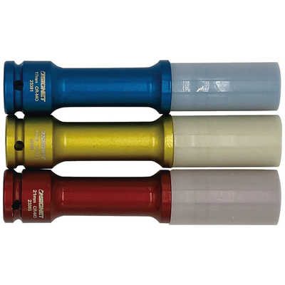 SIGNET 1/2DR ホイルナット用インパクトソケットロング3本セット