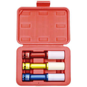 SIGNET 1/2DR ホイルナット用インパクトソケットロング3本セット 23392