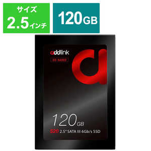 ADDLINK addlink製 2.5インチSATA SSD｢S20｣シリｰズ 120GB｢バルク品｣ ad120GBS20S3S