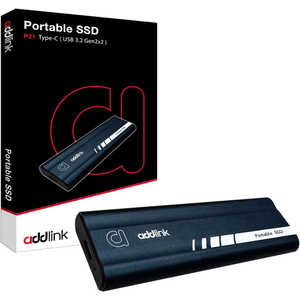 ADDLINK P21/1TB USB3.2³ եݡ֥SSD//USB Type-C to C USB3.2 Gen2x2 (20Gbps))³/ݾڴ3ǯ ֥å ad1TBP21B2K
