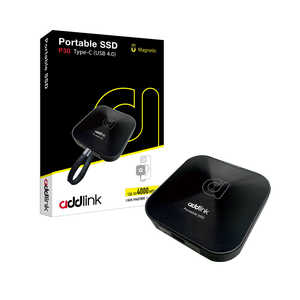 ADDLINK P30 Magsafe 2TB USB4.0³ եݡ֥SSD//USB Type C 4.0 (40Gbps)³ /ݾ3ǯ ֥å ad2TBP30B4K