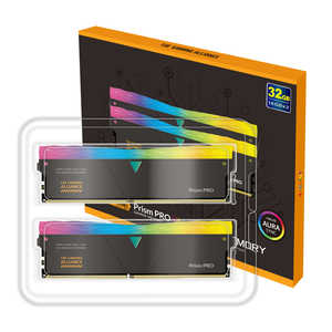 VCOLOR U-DIMM PC4-25600/ DDR4 3200MHz 16GB 2 16-18-18-38 1.35V TUF ALLIANCE PRISM PRO RGB Series GTL1632816C-E6PRKWK
