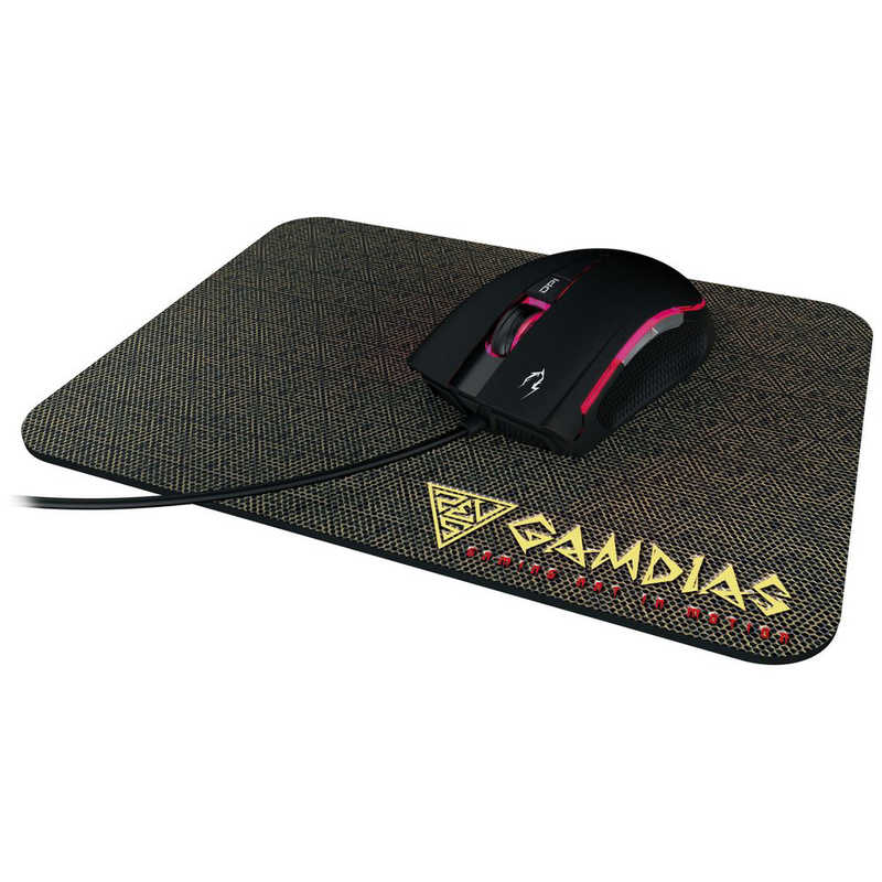 GAMDIAS GAMDIAS ゲーミングマウス 有線/ 6ボタン/ ブラック ZEUS E2 ZEUS E2