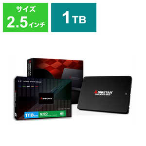 BIOSTAR 内蔵SSD ［2.5インチSATA接続 1TB］「バルク品」 S160-1TB