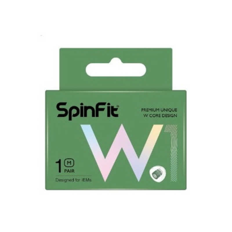 SPINFIT SPINFIT イヤーピース M 1ペア SpinFit W1 グリーン W1-M W1-M