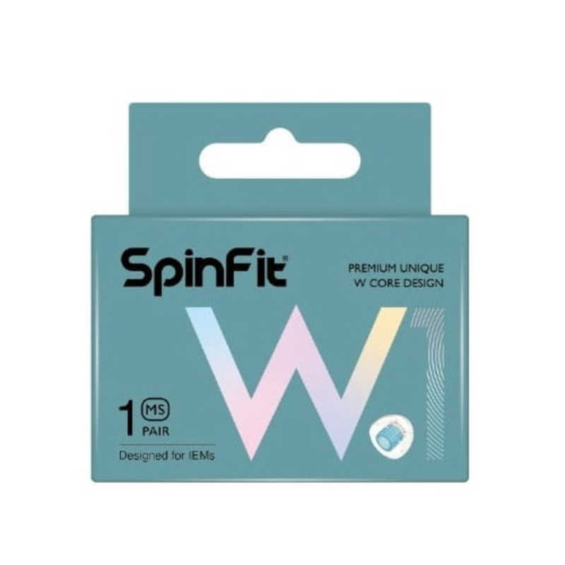 SPINFIT SPINFIT イヤーピース MS 1ペア SpinFit W1 ブルーグレー W1-MS W1-MS