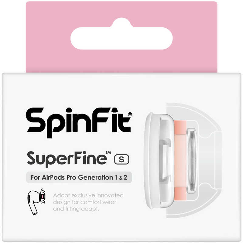 SPINFIT SPINFIT AirPodsPro専用 SuperFineS/イヤーピース＆アダプター/1ペア SuperFine-S SuperFine-S