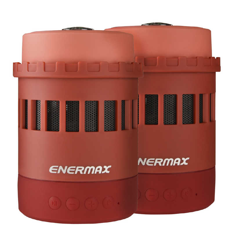 ENERMAX ENERMAX Bluetoothスピーカー Pharosliteシリーズ レッド  EAS05-RW EAS05-RW