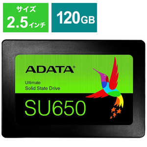 ADATA 内蔵SSD Ultimate SU650 [2.5インチ /120GB]｢バルク品｣ ASU650SS-120GT-R