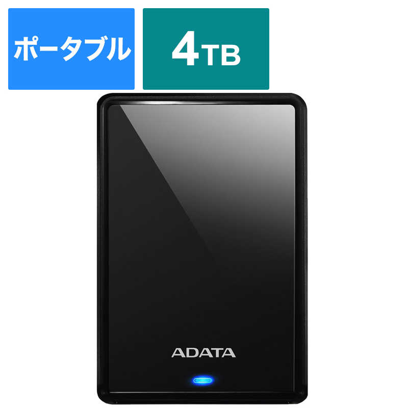 ADATA ADATA 外付けHDD ブラック [ポータブル型 /4TB] AHV620S-4TU31-CBK AHV620S-4TU31-CBK