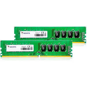 ADATA 増設用メモリ デスクトップ用[DIMM DDR4 /4GB /2枚] AD4U2666J4G19-D [DIMM DDR4 /4GB /2枚]