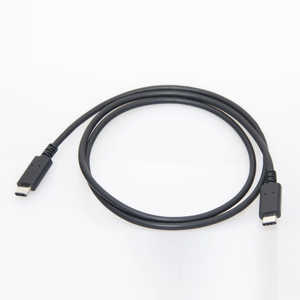 GOPPA 0.9m[USB-C ⇔ USB-C]2.0ケーブル 充電･転送 ブラック E22003BLK