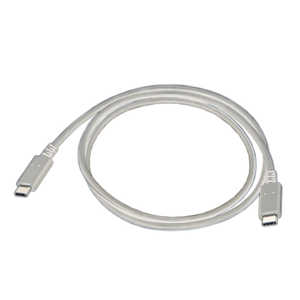 GOPPA 1.8m[USB-C ⇔ USB-C]2.0ケーブル 充電･転送 ホワイト E22006WHT