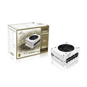 FSP PC電源 DAGGER PRO ATX3.0(PCIe5.0) 850W White［850W /ATX/SFX /Gold］ ホワイト SDA2-850 Gen5.W