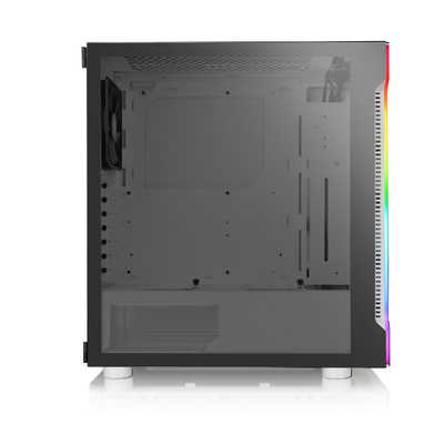 THERMALTAKE PCケース［ATX /Micro ATX /Mini-ITX］H200 TG RGB Snow 