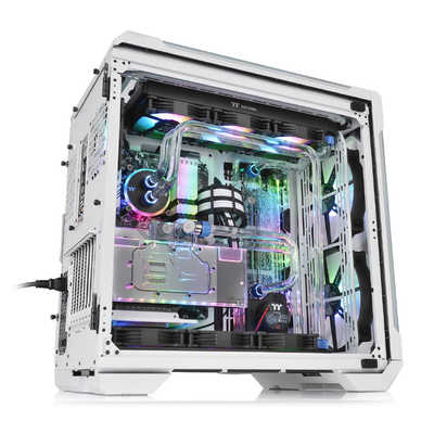 THERMALTAKE PCケース VIEW 51 TG ARGB Snow Edition ホワイト