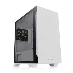 THERMALTAKE PCケース S100 TG Snow Edition ホワイト CA-1Q9-00S6WN-00