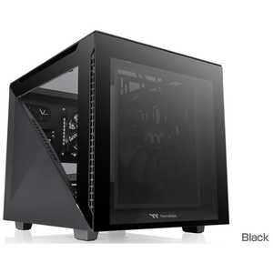 THERMALTAKE PCケース［Micro ATX /Mini-ITX］Divider 200 TG Black ブラック CA-1V1-00S1WN-00