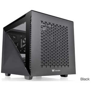 THERMALTAKE PCケース［Micro ATX /Mini-ITX］Divider 200 TG Air Black ブラック CA-1V1-00S1WN-01