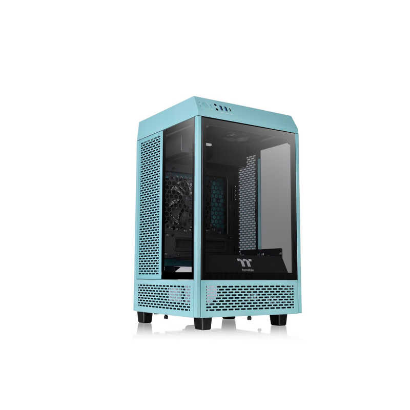 THERMALTAKE THERMALTAKE PCケース The Tower 100 ターコイズ CA-1R3-00SBWN-00 CA-1R3-00SBWN-00