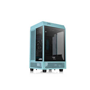 THERMALTAKE PCケース The Tower 100 ターコイズ CA-1R3-00SBWN-00 THERMALTAKE PCケース The Tower 100 ターコイズ CA-1R3-00SBWN-00