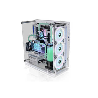 THERMALTAKE PCケース Core P3 TG Pro Snow Edition ホワイト CA-1G4