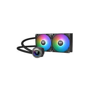 THERMALTAKE 水冷CPUクーラー 140mmファンx2 CL-W375-PL14SW-A THERMALTAKE 水冷CPUクーラー 140mmファンx2 CL-W375-PL14SW-A