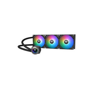 THERMALTAKE 水冷CPUクーラー 140mmファンx3 CL-W376-PL14SW-A THERMALTAKE 水冷CPUクーラー 140mmファンx3 CL-W376-PL14SW-A