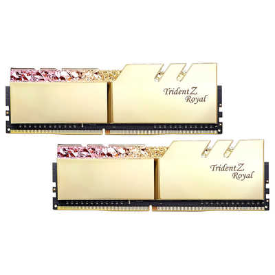 GSKILL 増設用メモリ Trident Z Royal[DIMM DDR4 /8GB /2枚] F4 