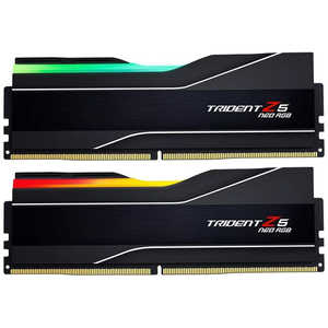 GSKILL 増設用メモリ Trident Z5 Neo RGB[DIMM DDR5 /32GB /2枚] F5-6000J3040G32GX2-TZ5NR