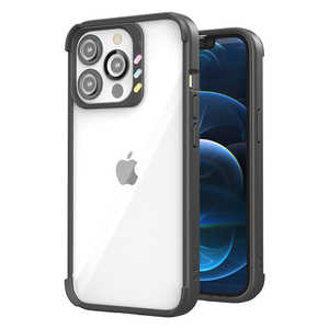 塼 iPhone 13 Pro Hybrid Cushion QCam Case - Black JTLEGEND JT-QC-13P-BK