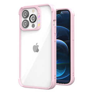 アイキューラボ iPhone 13 Pro Hybrid Cushion QCam Case - Pink JTLEGEND JT-QC-13P-PK アイキューラボ iPhone 13 Pro Hybrid Cushion QCam Case - Pink JTLEGEND JT-QC-13P-PK